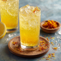 Golden Saffron Sparkling Refresh