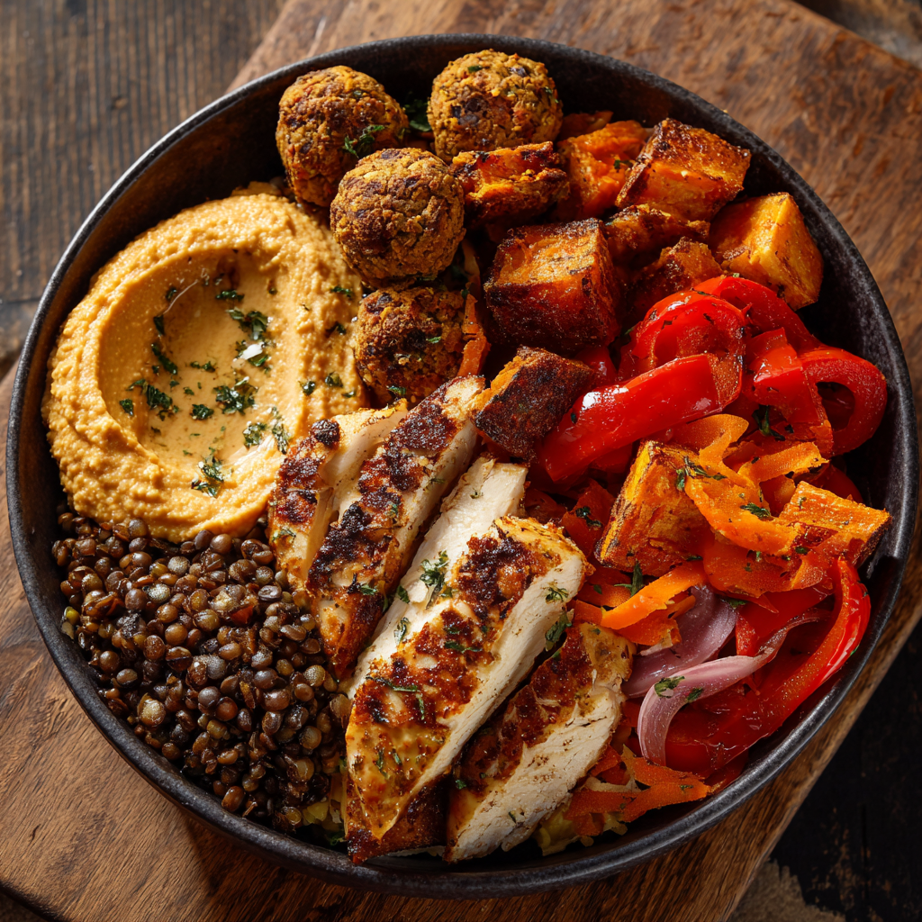 Paprika Falafel Chicken Bowl