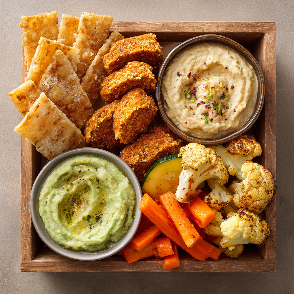 Chicken High-Protein Mezze Box